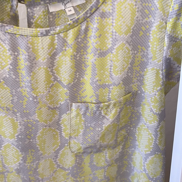 JOIE Rancher Python Silk Top - Picture 3 of 6